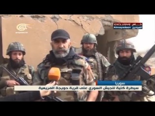 الجيش السوري بقيادة العميدعصام زهر الدين