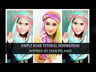 Simple Hijab Tutorial Didowardah for Ramadhan Inspired by Dian Pelangi | Pashmina Hijab #43