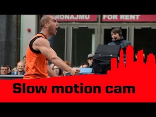 Slow Motion Cam - 2014 FIBA 3x3 World Tour - Prague Masters