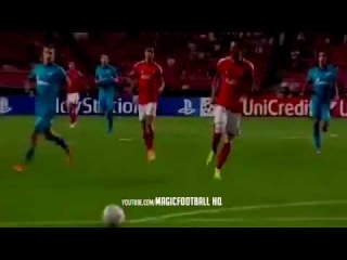 Hulk Great Goal ~ Benfica vs Zenit 0-2 2014 ~ Champions League 2014/2015