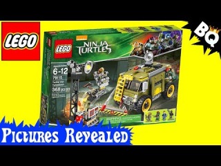 LEGO Ninja Turtles 2014 Movie Sets Revealed