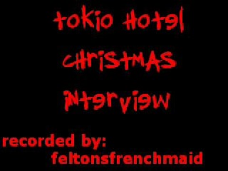 6.12.2008 Tokio Hotel Christmas Interview on KIIS FM with JoJo