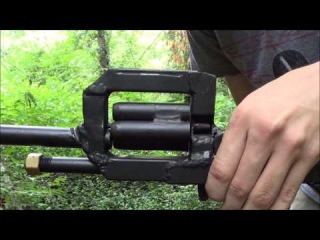 Homemade .410 Revolver Carbine
