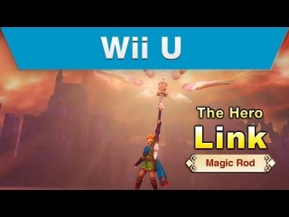 Wii U -- Hyrule Warriors Trailer with Link and a Magic Rod