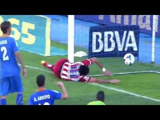 Diego Costa Goal & Horror Injury ~ Getafe vs Atletico Madrid 0-2 ( 13/04/2014 ) HD