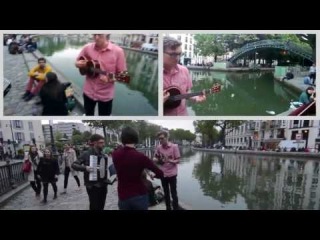 Ictus Pop - St Apollonia (Beirut cover) | Street Music in Paris