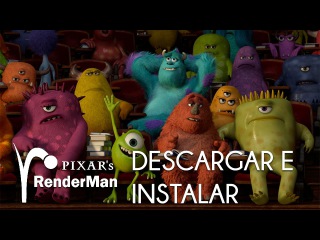 Descargar e instalar Pixar Renderman versión no comercial gratis Tutorial en español latino