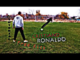 CRISTIANO RONALDO - Knuckle Ball Free Kick Tutorial _ IR7