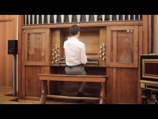 J. S. Bach - Trio-sonata No. 1, Es-dur (BWV525). The concert at Gnessin's Academy (Moscow).