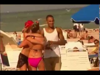 Wild girls at nude beach Miami vol 2 Pt1
