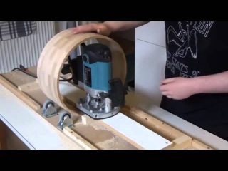 Jig For Milling Inside of Drum Shell