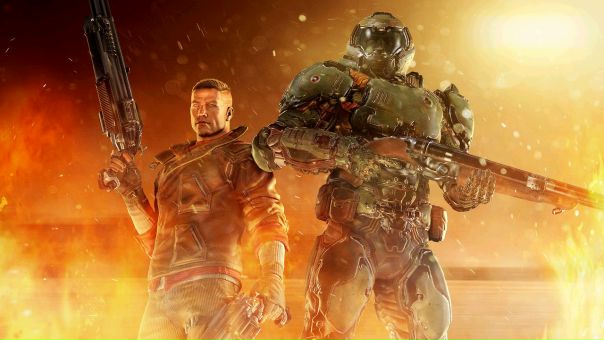 #Wolfenstein x #DOOM The ID Boys by #Archangel470