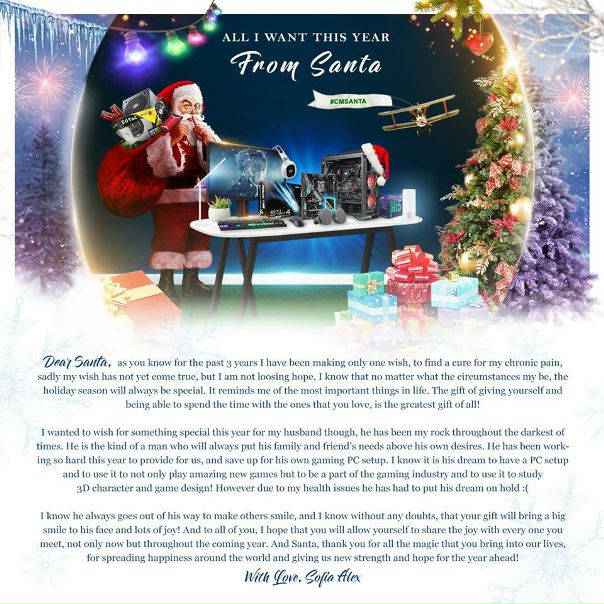 Вы выбрали победителя CM Santa, это MissSofiaAlex