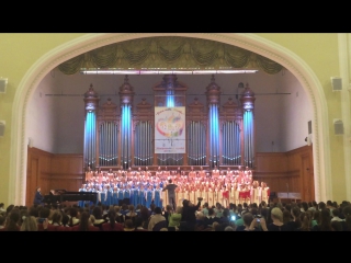 Родина. Музыка С. Соснина. Стихи Я. Серпина - Сводный хор (дир. А.Антипин)