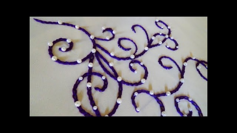 Hand Embroidery Chain Stitch