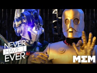Famous Robots play Never Have I Ever (Ep 2) - Garlic Jackson on MEM