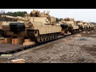 Танки M1A2 Абрамс армии США в Литве, НАТО