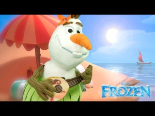 Disney Frozen Olaf Aloha Plush from The Disney Store