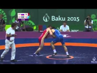 Elvin Mursaliyev (Azerbaijan) vs Chingiz Labazanov (Rusiya) | Baku 2015 European Games