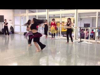 WORKSHOP bellydancer FERIEL RODRIGUEZ PARIS 2014 (Nantes) Association Sultana & Yael Zarca