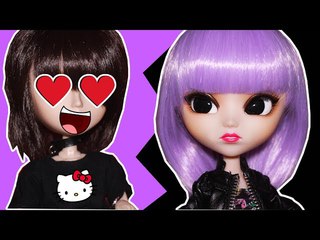 ТРУСИКИ ИЗ ПЛЕНКИ ДЛЯ КУКОЛ! КУКЛА ПУЛЛИП TOKIDOKI / РАСПАКОВКА И ОБЗОР ВИОЛЕТТА / PULLIP REVIEW