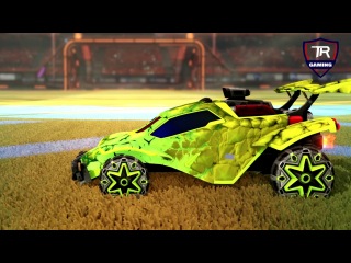 All painted AETHER wheels in Rocket League