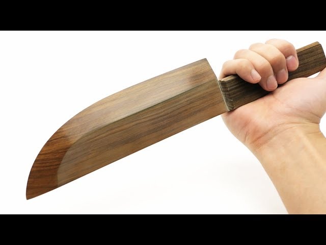 世界で一番切れる木製の包丁を作りたい!