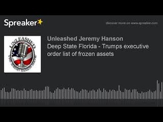 Deep State Florida - Trumps executive order list of frozen assets