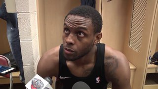 Darius Miller Postgame Interview Pelicans vs Rockets March 24, 2017-18 NBA Season