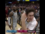 LeBron James game winner shot👑