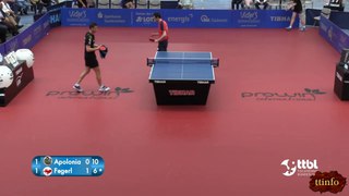 【卓球】🇵🇹 Tiago APOLONIA 🆚 🇦🇹 FEGERL Stefan (German League 2018) PLAYOFF【HD】