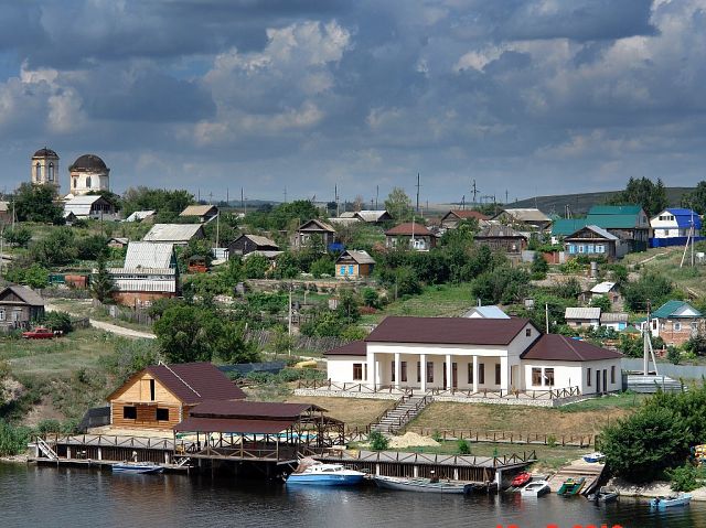 Пристань в селе Ахмат Пристань в селе Ахмат