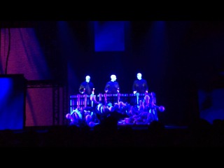 Blue Man Group Universal Orlando 2012 New Show Preview & Grand Finale