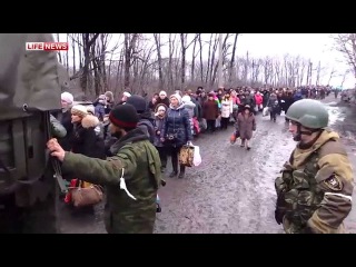Эвакуация из Углегорска прошла под залпы артиллерии ВСУ