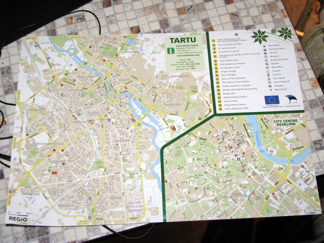 Туристическая карта пскова с достопримечательностями для печати