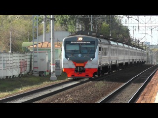Электропоезд ЭД4М-0461 ЦППК перегон Одинцово - Кунцево-1