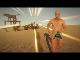10 Hours of Walking in Rust as a Naked