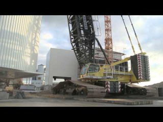 Liebherr - LR 1600/2 (assembly of a Mixing Tower)