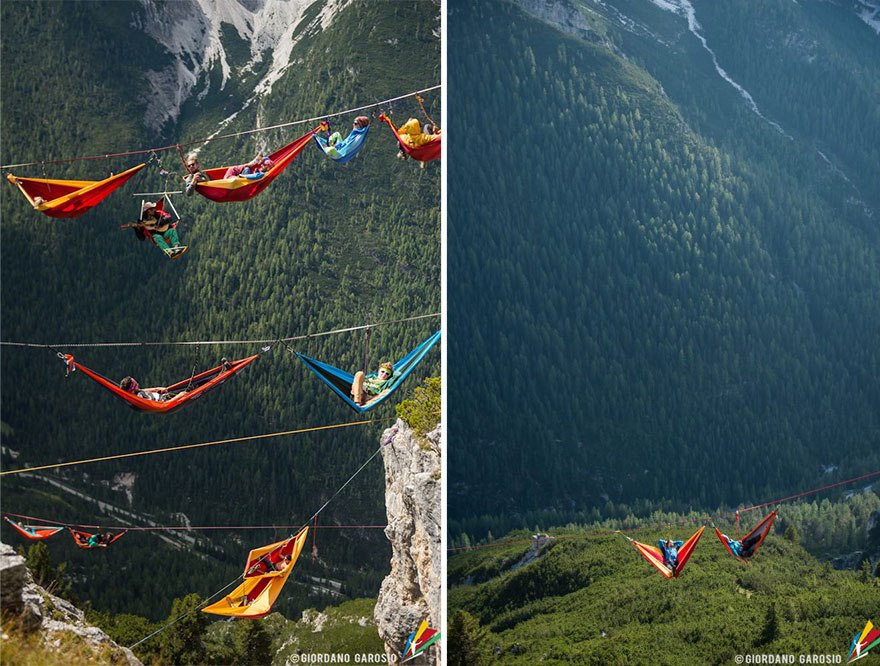 The International Highline Meeting festival The International Highline Meeting festival