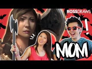 RossDraws: MY MOM! (Halloween Villain!)