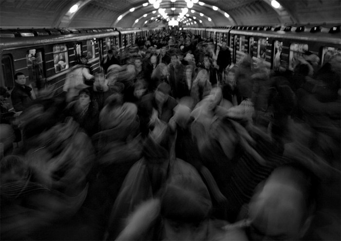 Тараканы в метро