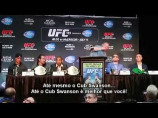 O dia em que Conor McGregor foi calado