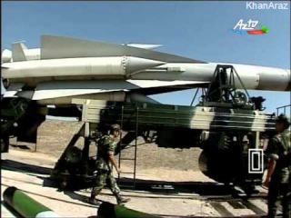 Azerbaijan's S-200 Air Defence Missiles at positions