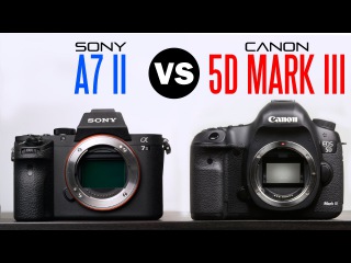 Sony A7 II Vs Canon 5D Mark iii Comparison