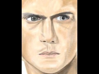 Drawing Wentworth Miller (Prison Break - Michael Scofield)