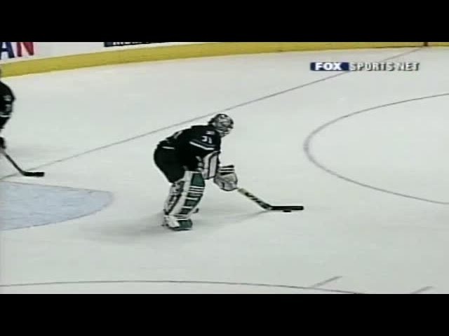 TBT - Evgeni Nabokov Scores a Goal