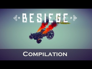 Besiege Compilation - Cars ( The bus, Monster car, F1)