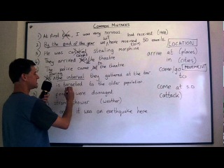 The most common mistakes in English. Lesson 40