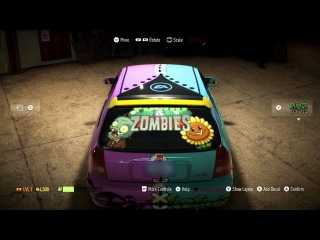 Plants vs. Zombies Garden Warfare 2: Need For Speed Custom Car Time Lapse