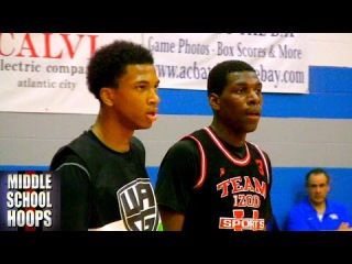 Marvin Bagley vs Naz Reid - Class of 2018 Basketball Prospects Battle in Atlantic City
